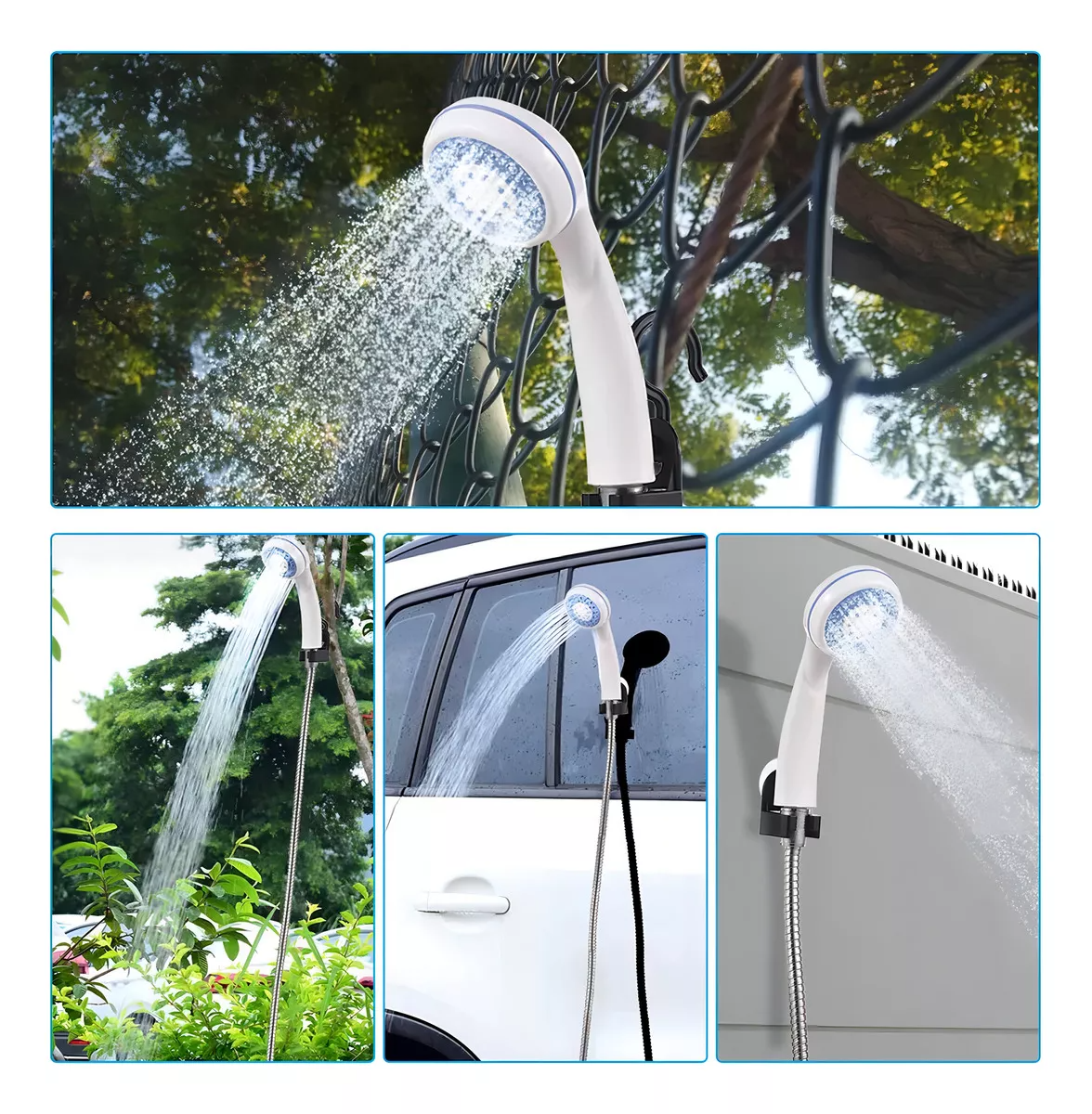 Ducha Portátil Para Camping Recargable