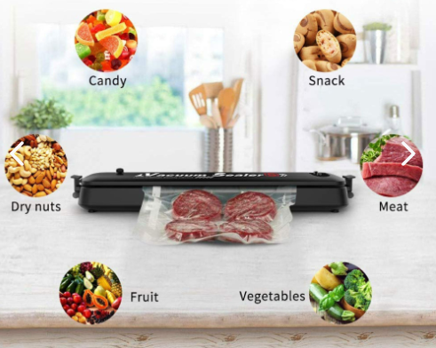 Maquina Selladora al Vacío de Alimentos
